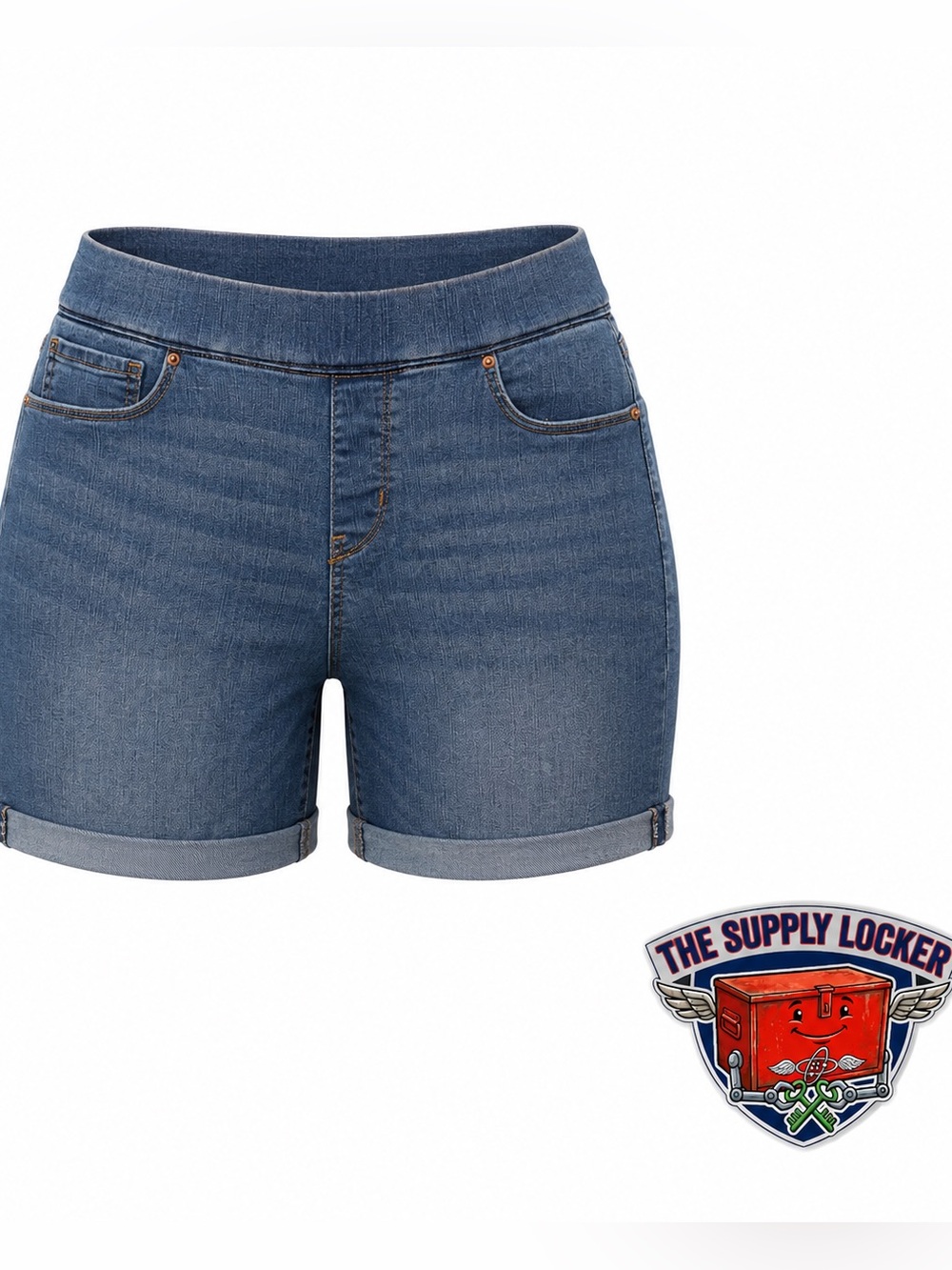Signature by Levi Strauss Gold Bermuda Shorts Women’s Size 14 W32 Pull On